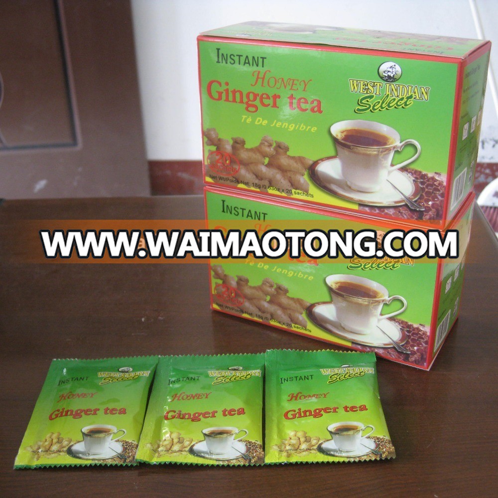 Instant Honey Ginger Tea